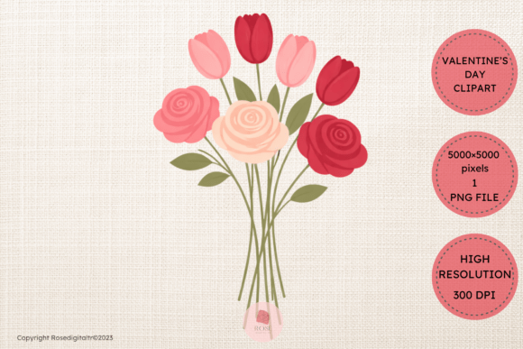 Download Valentine Bouquet Clipart PNG 11 - Valentine bouquet Collection