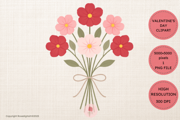 Download Valentine Bouquet Clipart PNG 8 - Valentine bouquet Collection