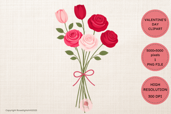 Download Valentine Bouquet Clipart PNG 17 - Valentine bouquet Collection
