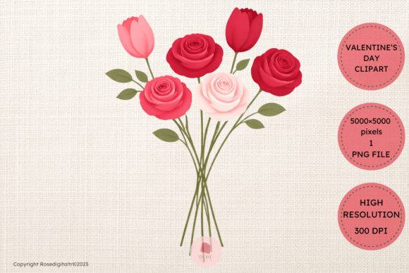 Download Valentine Bouquet Clipart PNG 18 - Valentine bouquet Collection