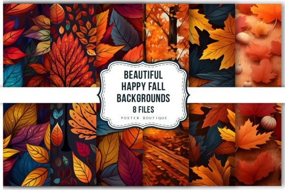 Download Happy Fall Backgrounds Pack - Happy fall Collection